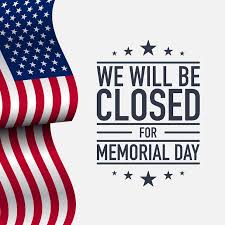 Memorial Day Closure